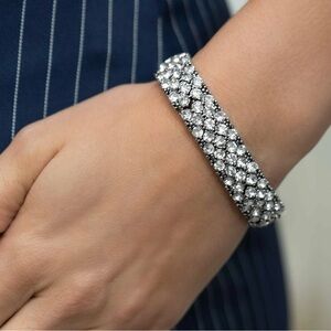 Silver Stretch Bracelet